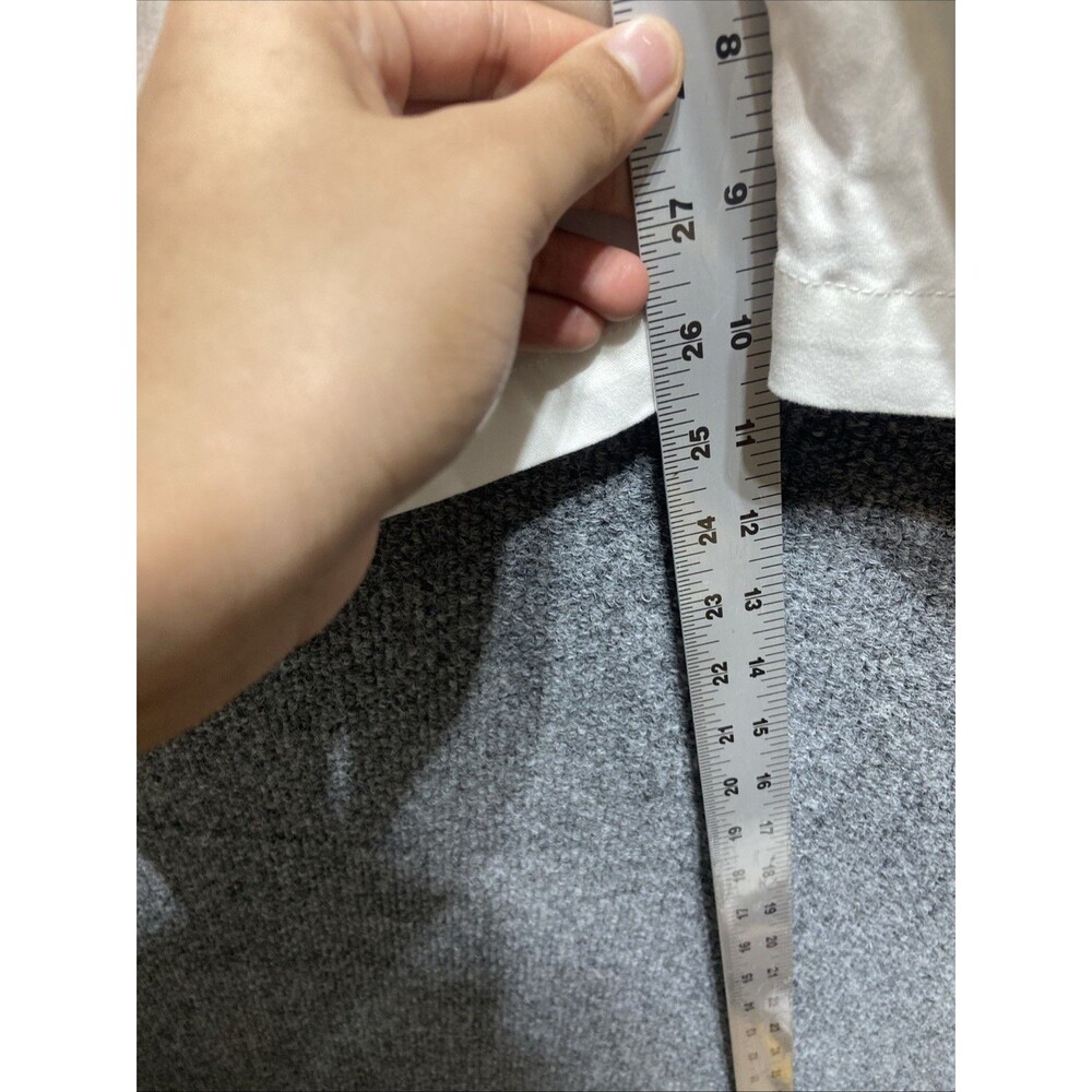 Denim & Co White Plus Size Bermuda Shorts Size 24W - Picture 6 of 8